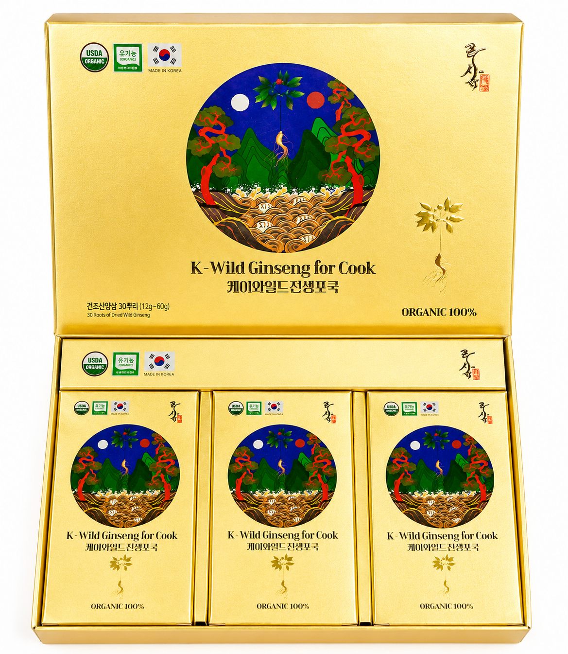 K-Wild Ginseng for Cook 30포 선물세트